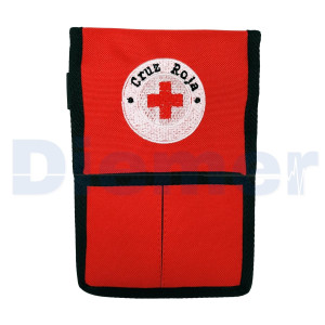 Estuche Organizador Instrumental Basic Rojo Cruz Roja Completo